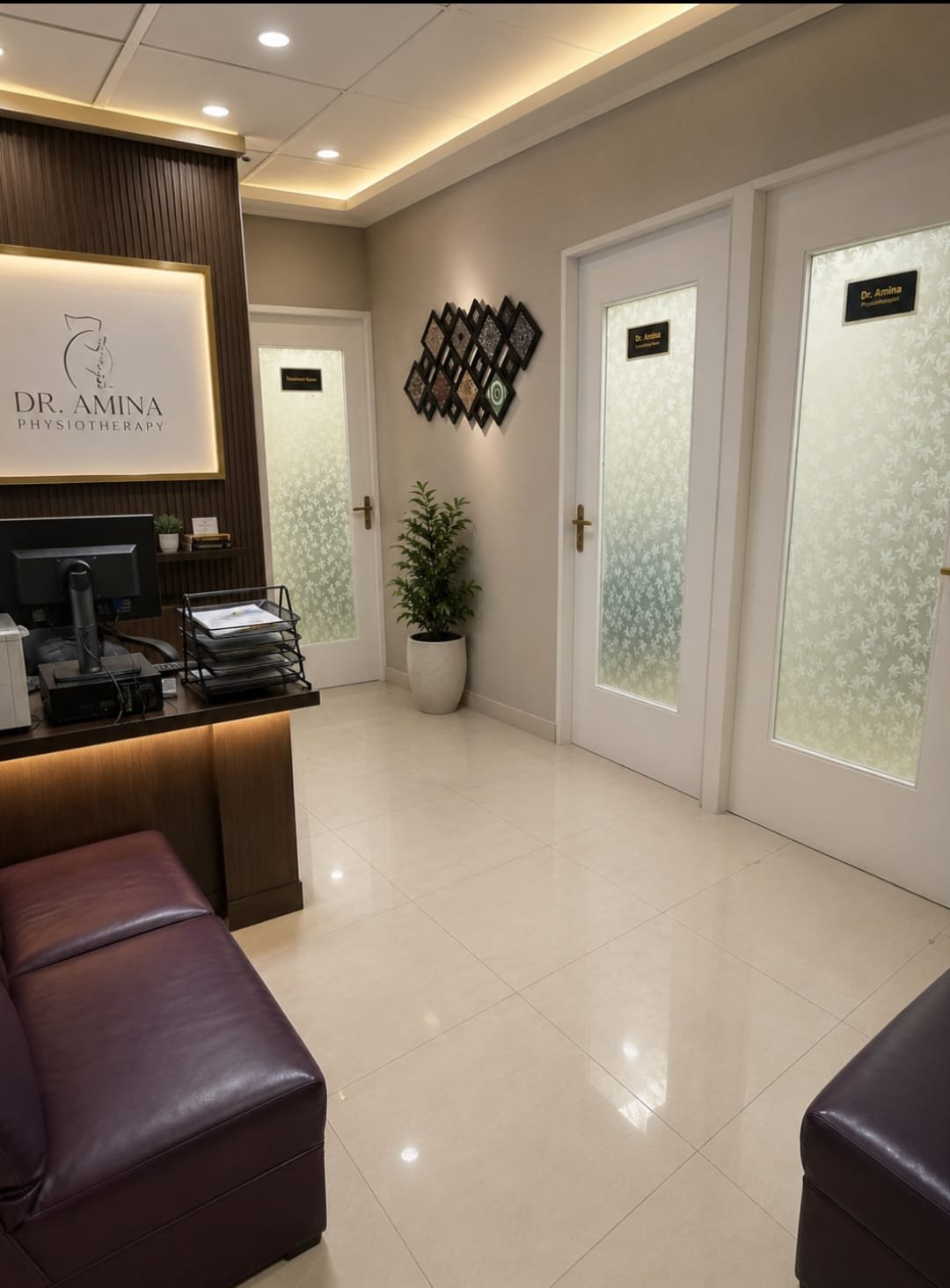 OKCURES Physiotherapy Clinic Interior - G-8 Markaz Islamabad